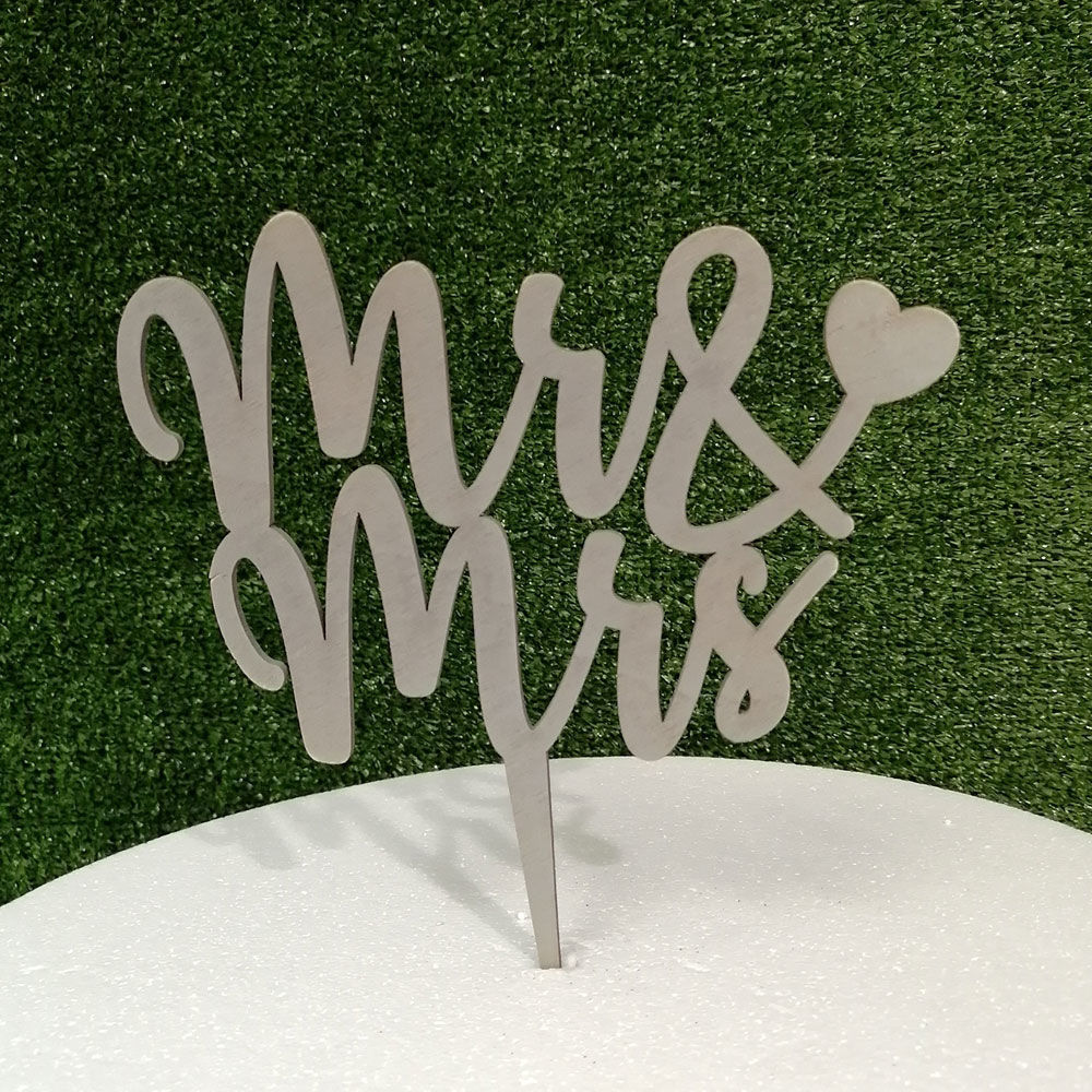 Cake Topper in Legno 