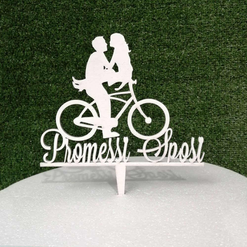 Cake Topper in Legno 