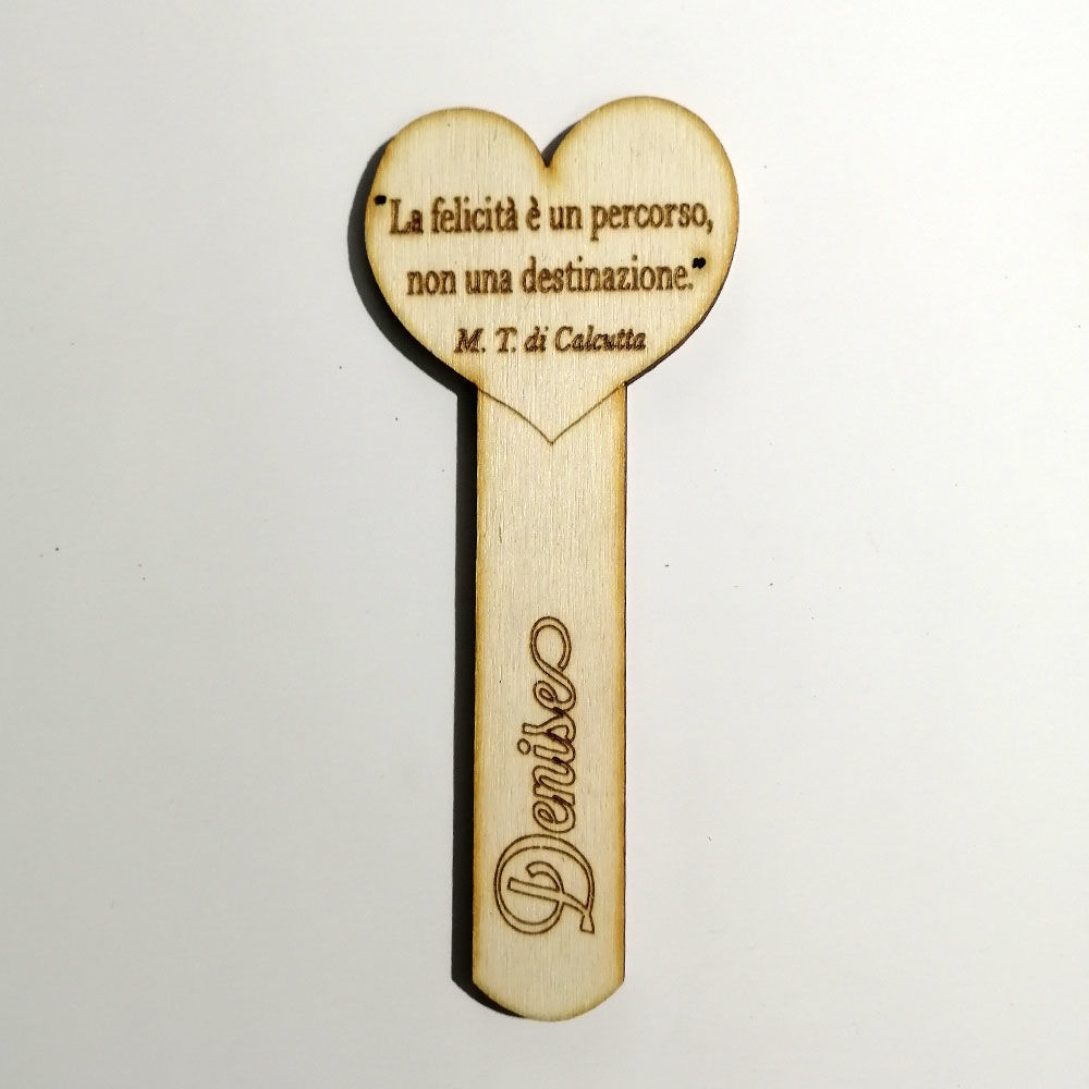 Segnalibro in Legno Religioso
