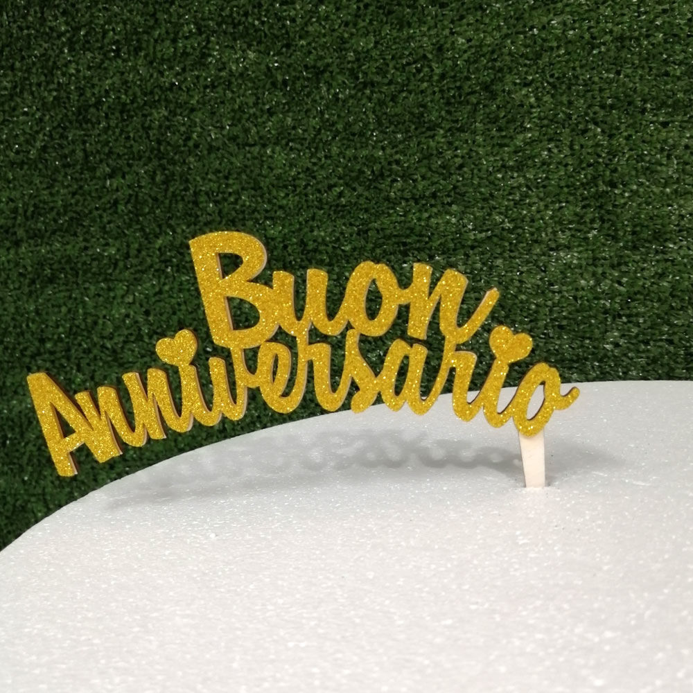 Cake Topper in Legno 
