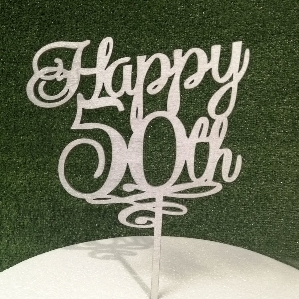Cake Topper in Legno 