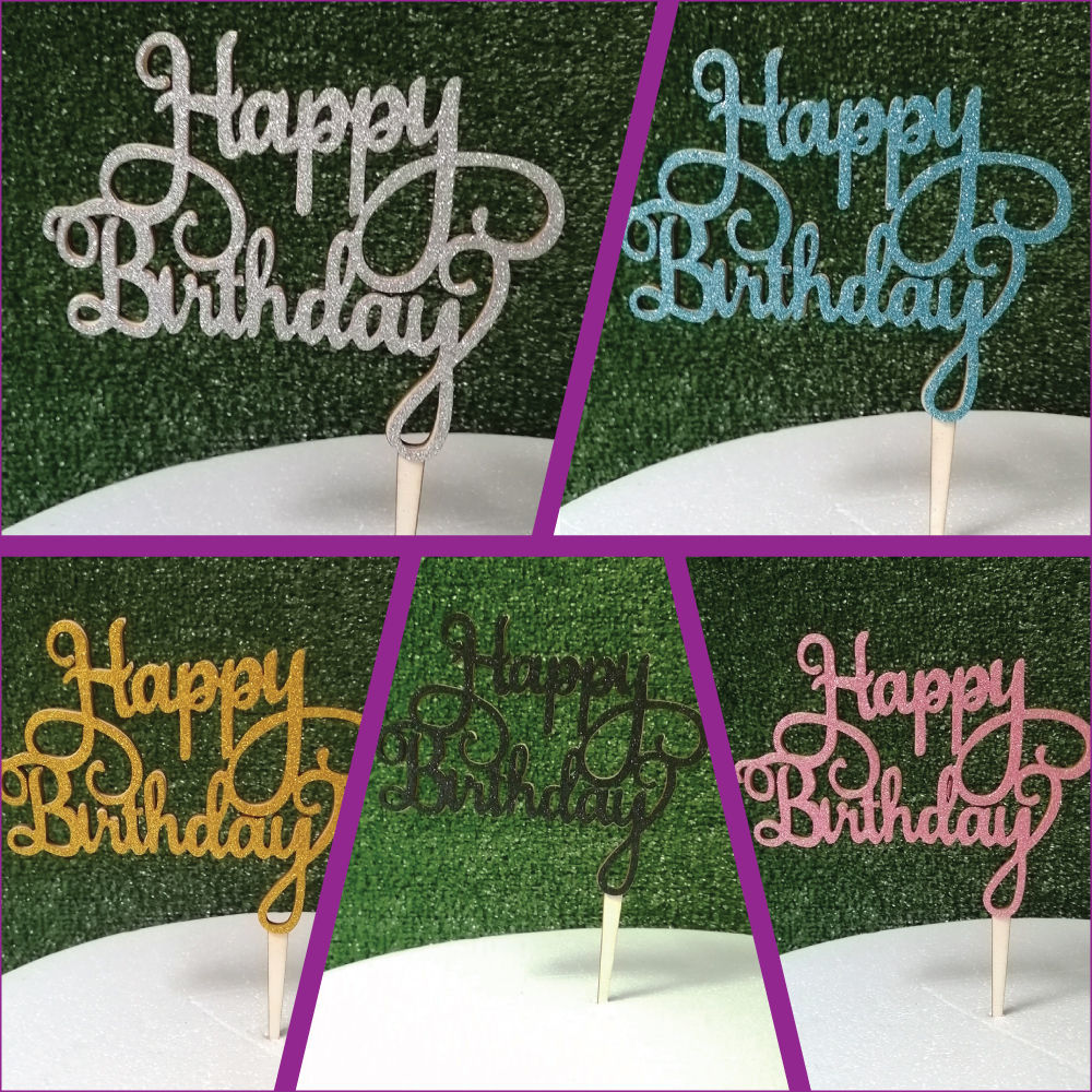 Cake Topper in Legno 