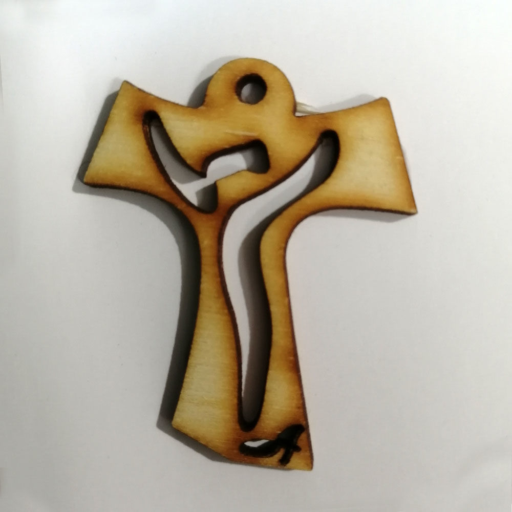 Croce in Legno con Incisione