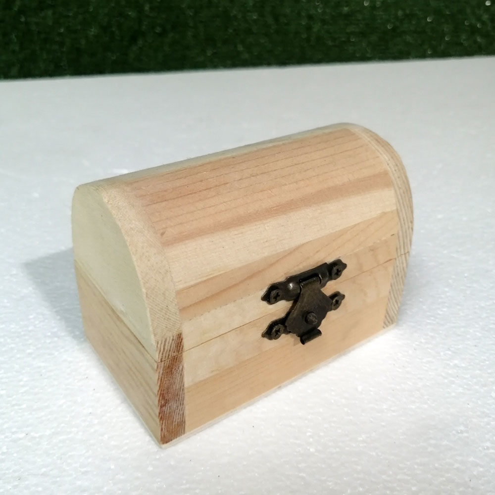 Cofanetto in Legno a forma di Bauletto