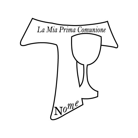 LA MIA PRIMA COMUNIONE CON NOME