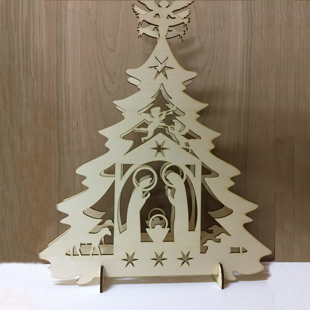 Lampada della Natività in Legno