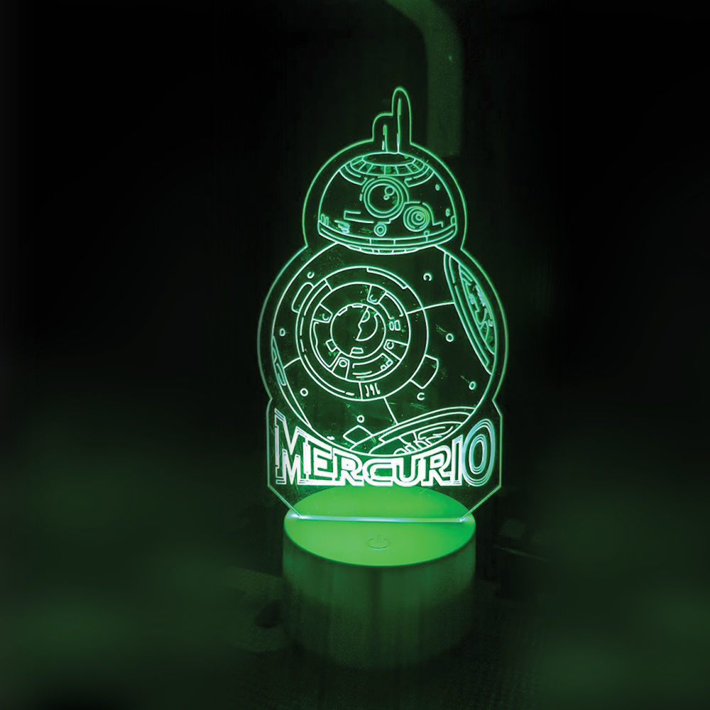 Lampada Multicolor Personalizzata