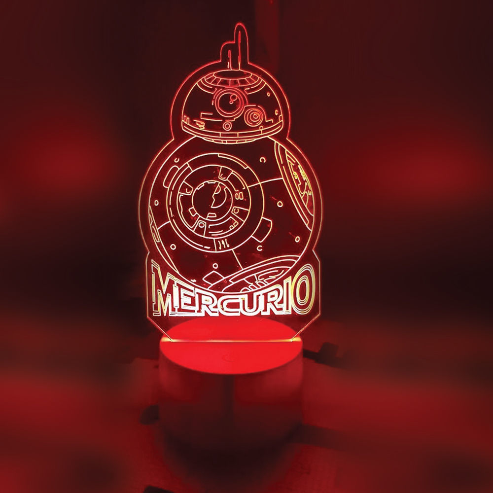 Lampada Multicolor Personalizzata