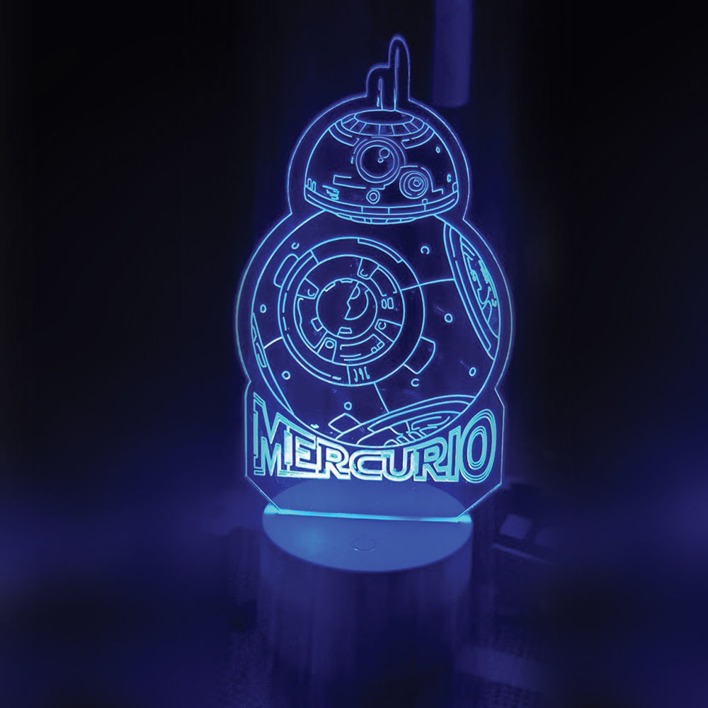 Lampada Multicolor Personalizzata
