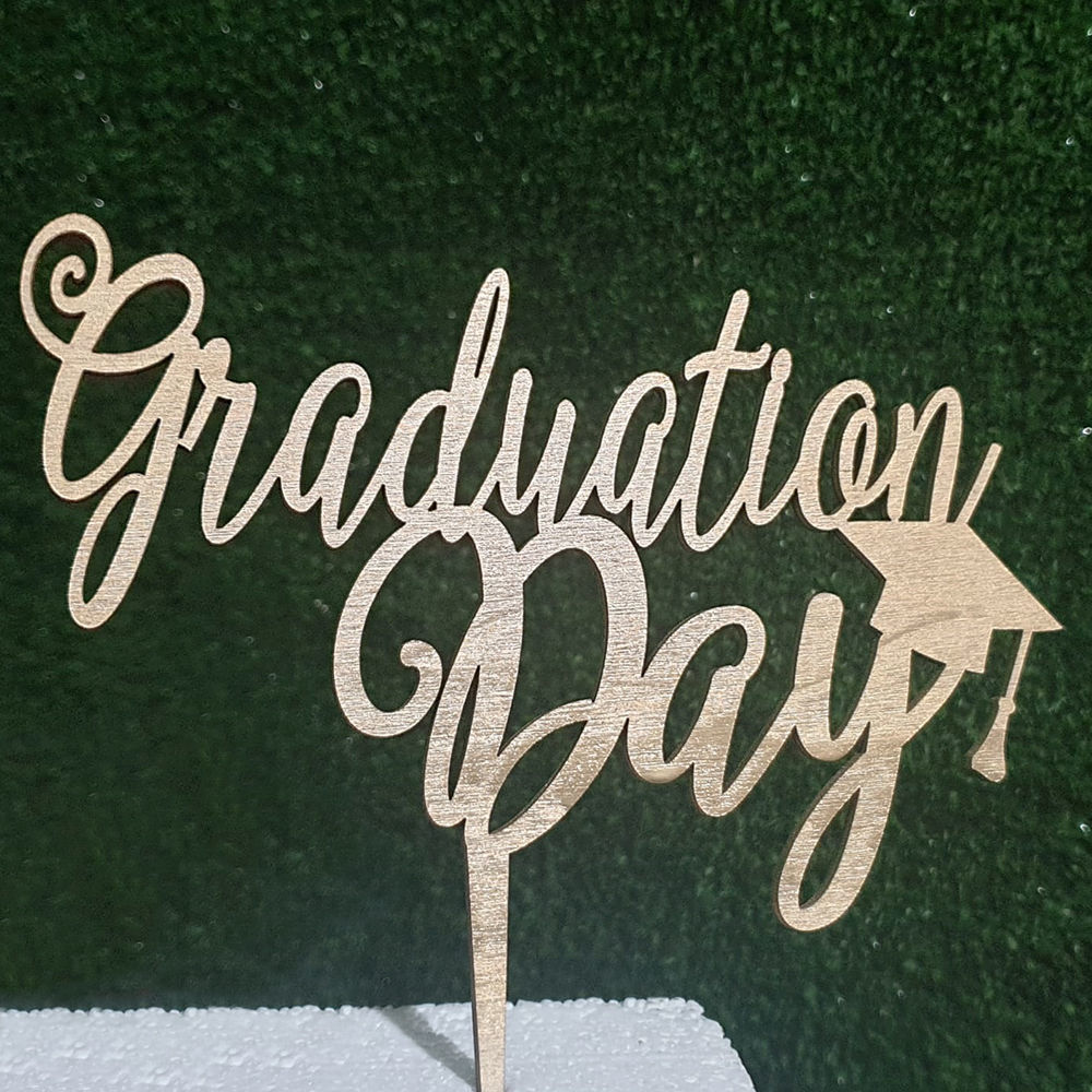 Cake Topper in Legno 
