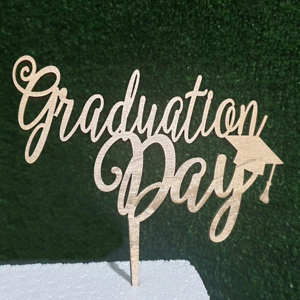 Cake Topper in Legno 