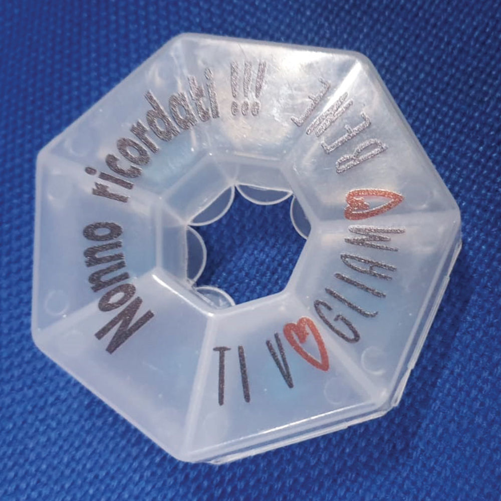 Portapillole personalizzabile