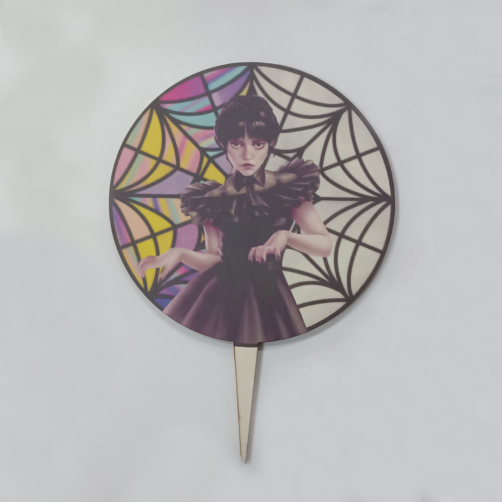 Cake Topper Mercoledì Addams