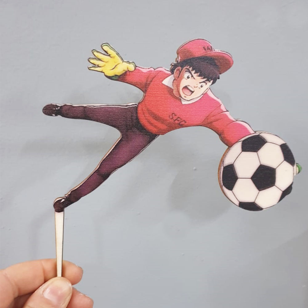 Cake Topper in Legno con stampa UV personalizzata