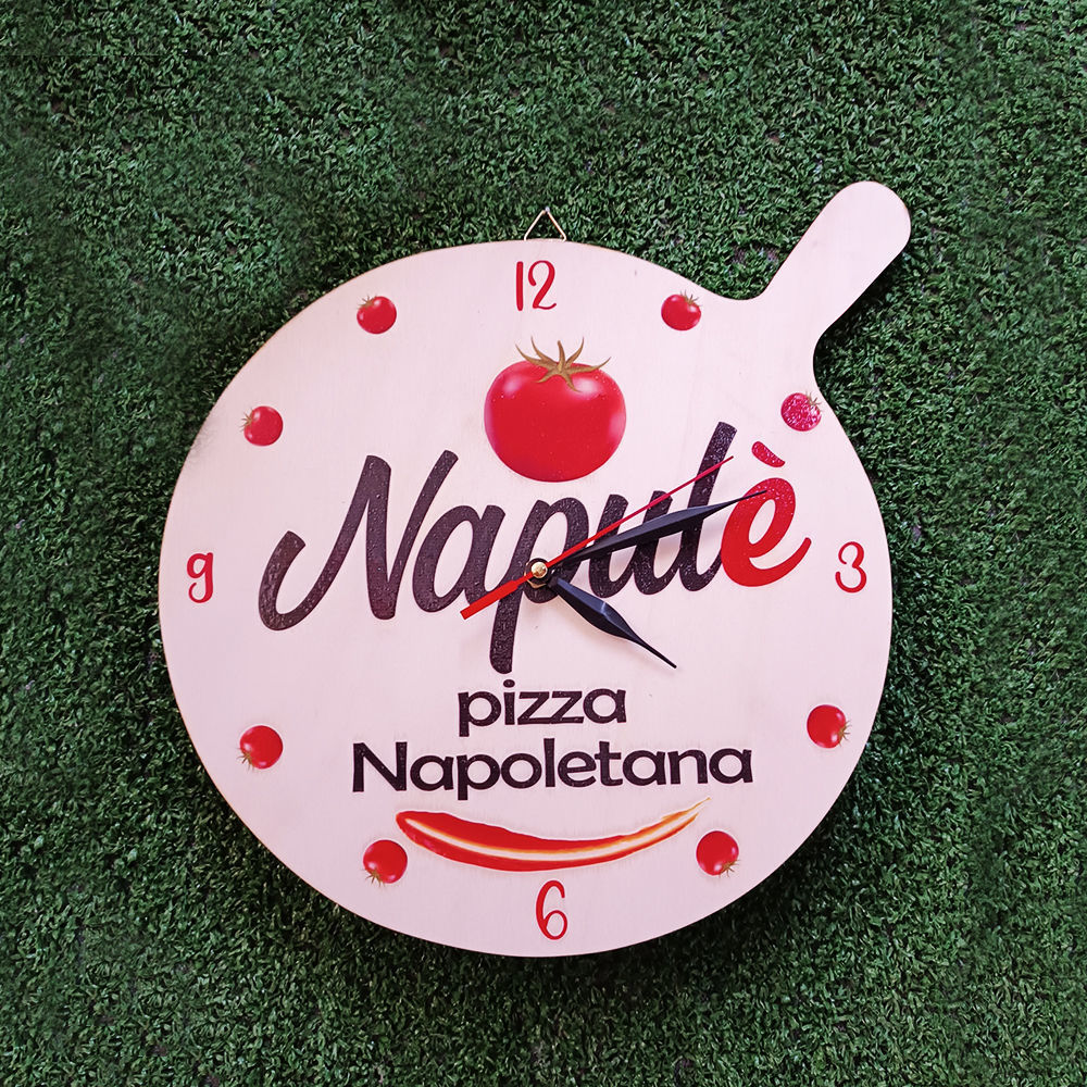 Orologio a Parete in Legno con stampa UV personalizzata