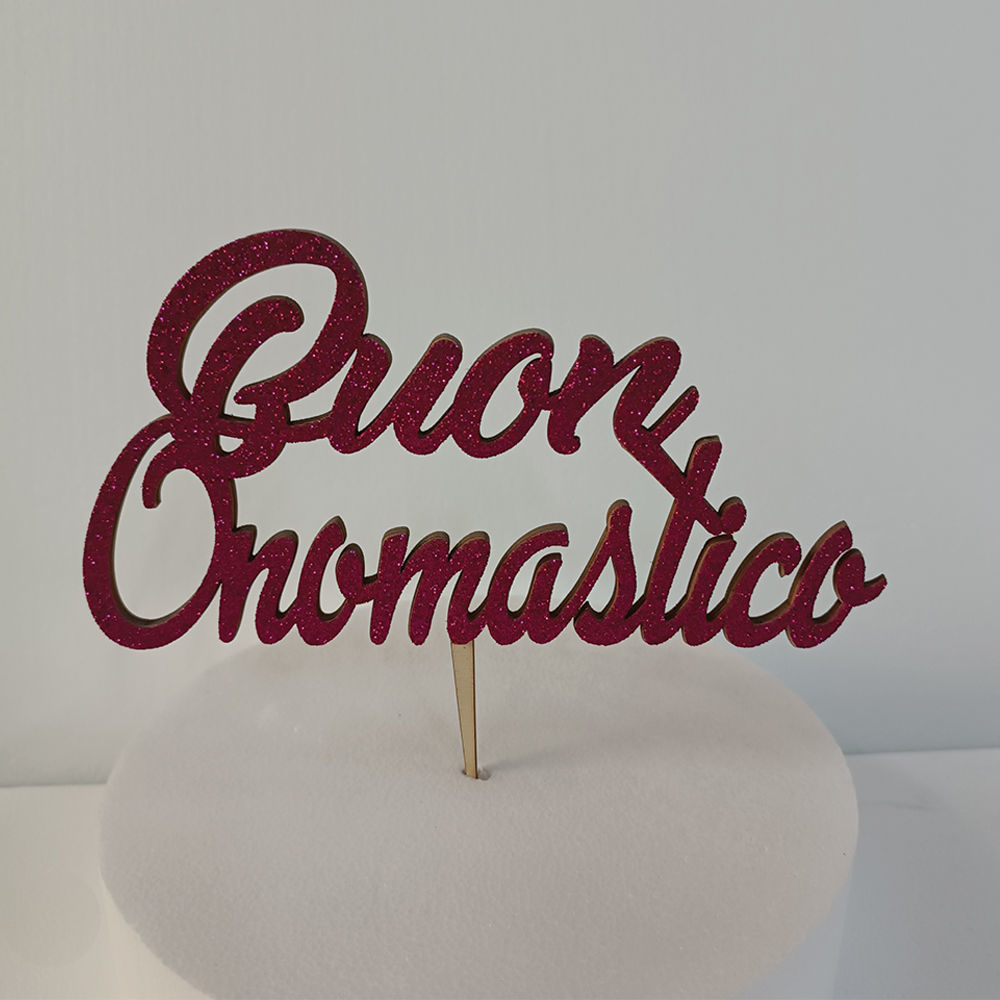 Cake Topper in Legno 