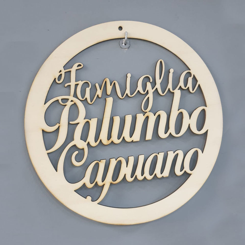 Dietro Porta in Legno Personalizzato