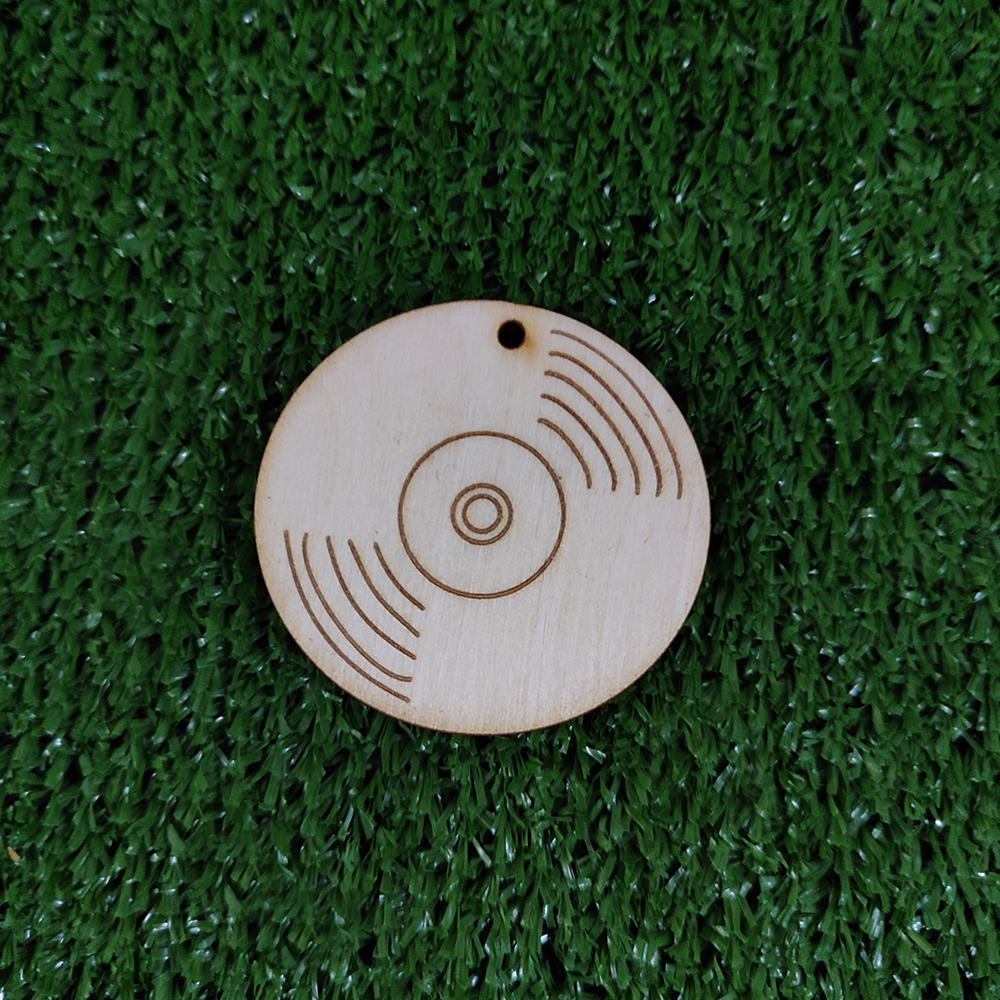 Segnaposto in Legno Personalizzati a forma di disco