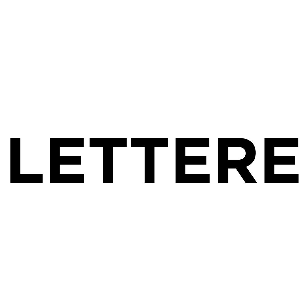 Lettere Effetto Blue Stripe