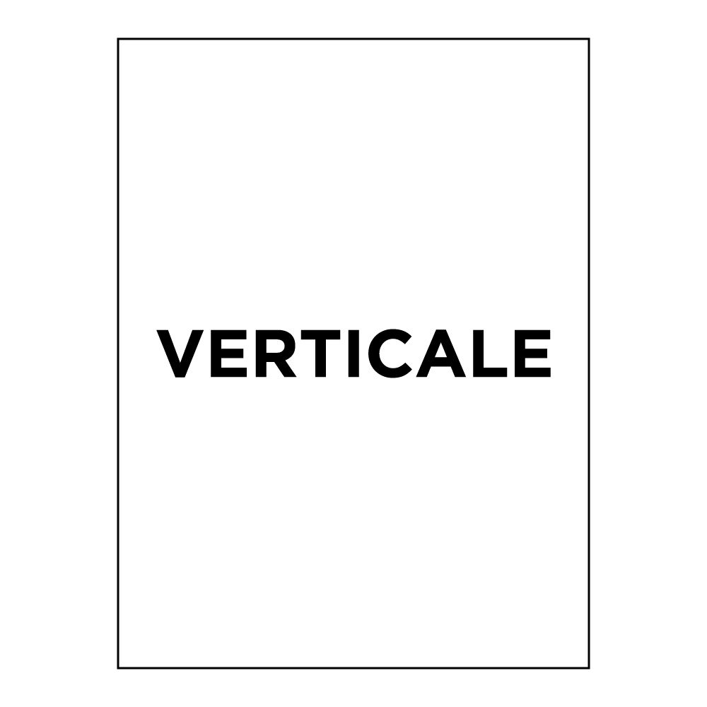 Dimensione Stampa su tela verticale