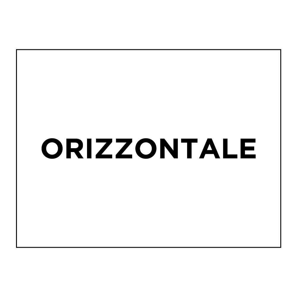 Dimensione Stampa su tela orizzontale