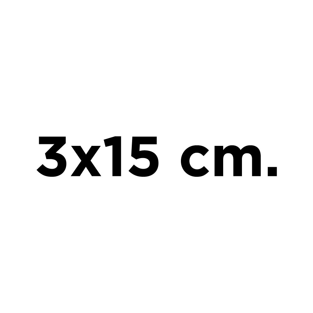 cm. 3x15