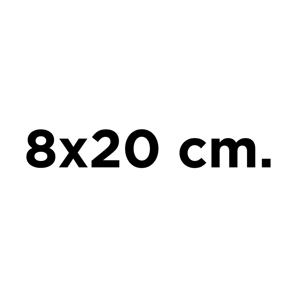 cm. 8x20
