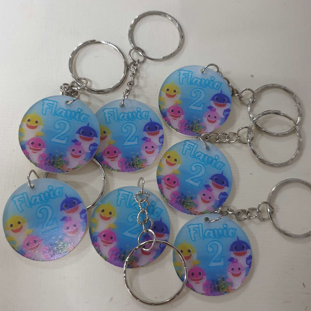 Portachiavi in Plexiglass personalizzato con stampa UV